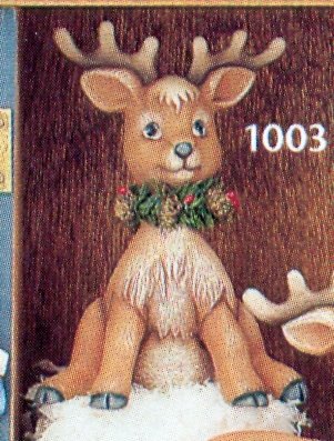 sitting reindeer