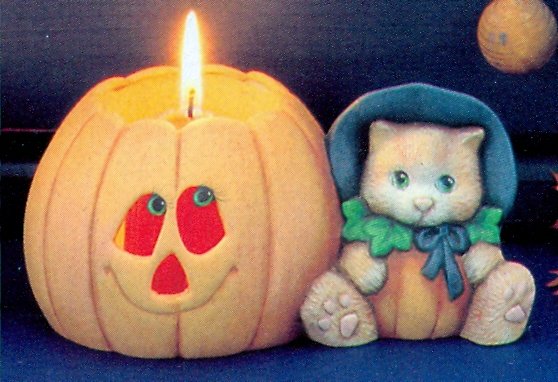 kitty witch candle cup