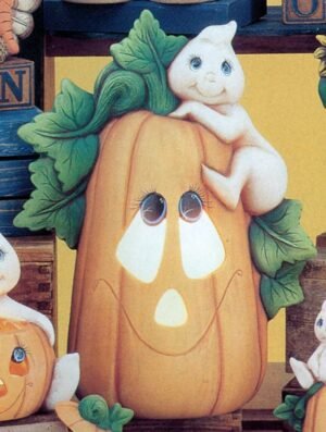 ghost climbing pumpkin ghost climbing pumpkin
