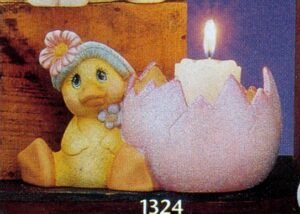 duck cracked egg candle cup duck cracked egg candle cup