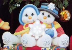 large cuddle snow couple large cuddle snow couple