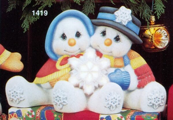 large cuddle snow couple large cuddle snow couple