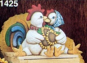 cuddle chicken w/flower