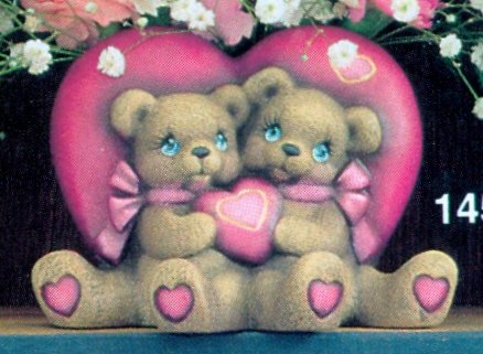 heart cuddle bear candle heart cuddle bear candle