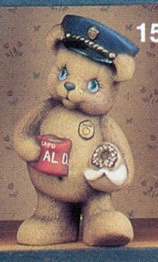 bear naked policeman