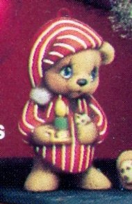 cookie bear ornament