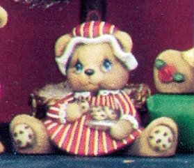 cookie bear ornament
