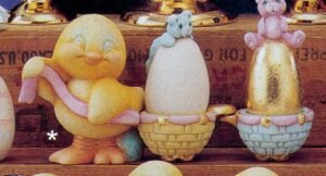 chick w/egg basket train