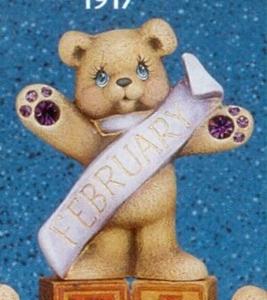 feb birthstone bear feb birthstone bear