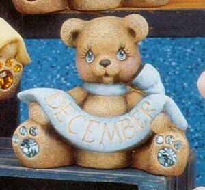 dec birthstone bear