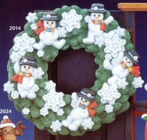 snowman wreath snowman wreath