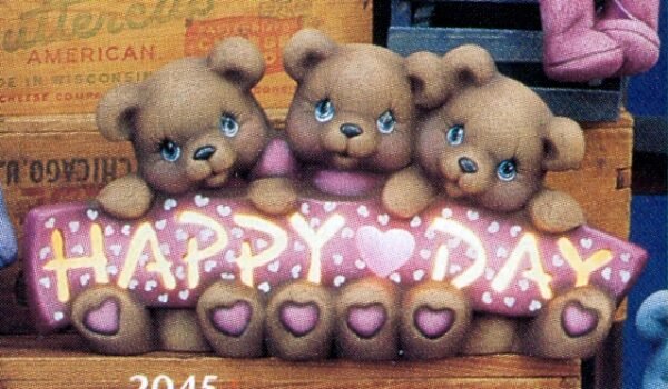 happy heart day bears happy heart day bears