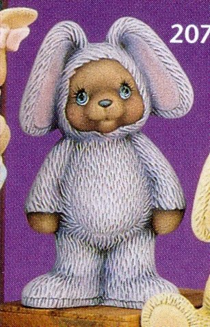 standing bunny bear