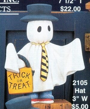 trick or treat ghost/hat