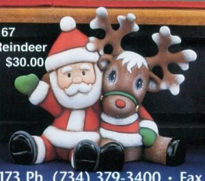 santa & reindeer buddies santa & reindeer buddies