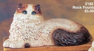 laying ragamuffin cat