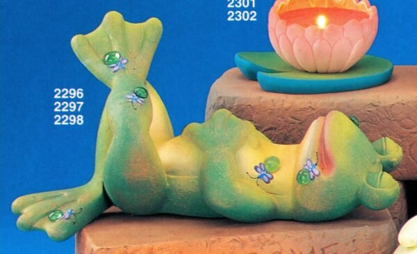 napping frog
