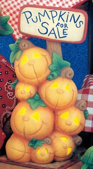 happy pumpkin stack