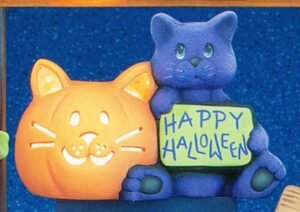 kitty with cat pumpkin kitty with cat pumpkin