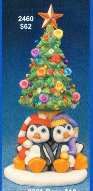 cuddle penguins under tree
