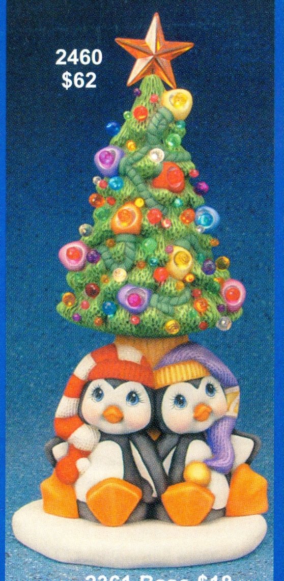 cuddle penguins under tree