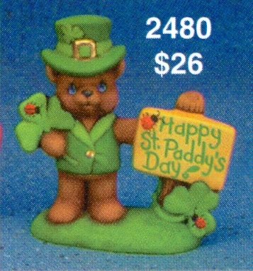 happy st paddy's day bear