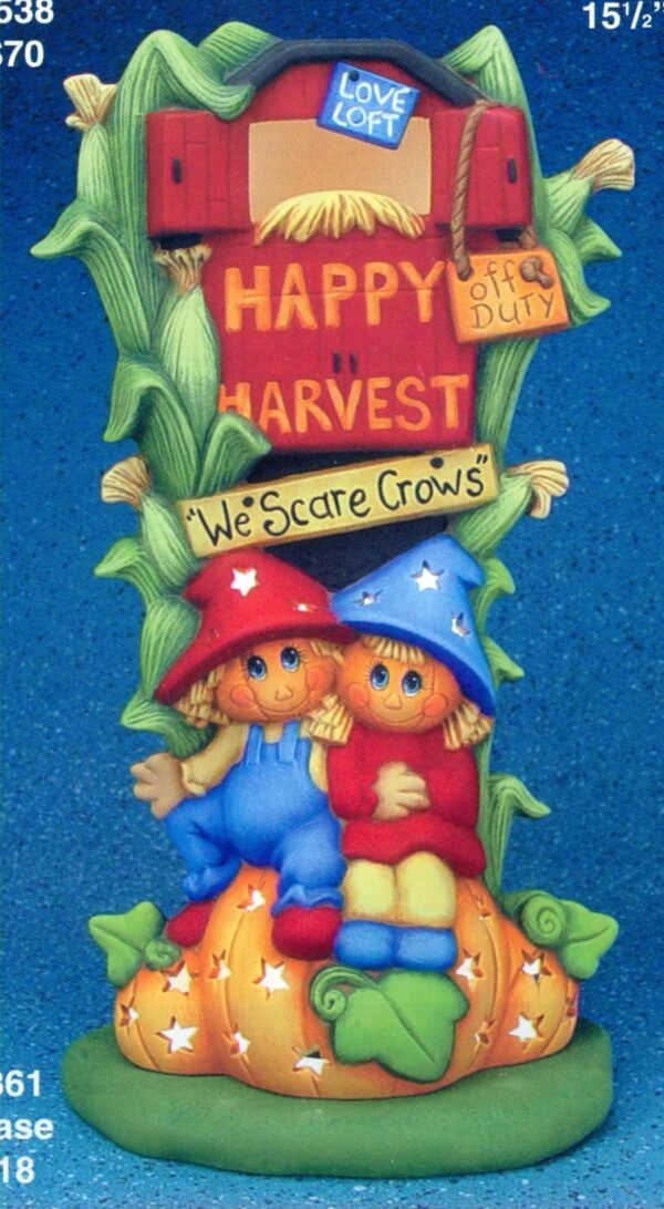 love loft scarecrow post