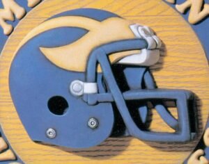 football helmet plaque football helmet plaque