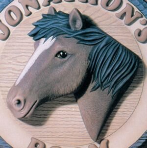 horse plaque horse plaque